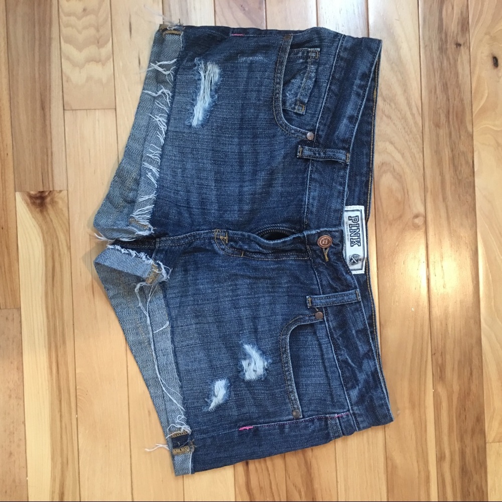 Victoria’s Secret prink Jean shorts